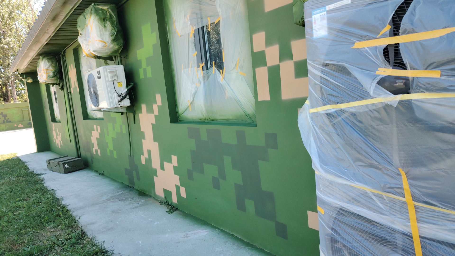 保山外墙迷彩漆施工多少钱 伪装迷彩漆  