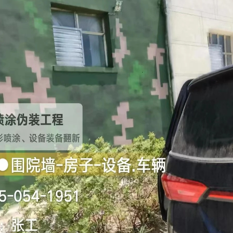 保山数码迷彩漆施工